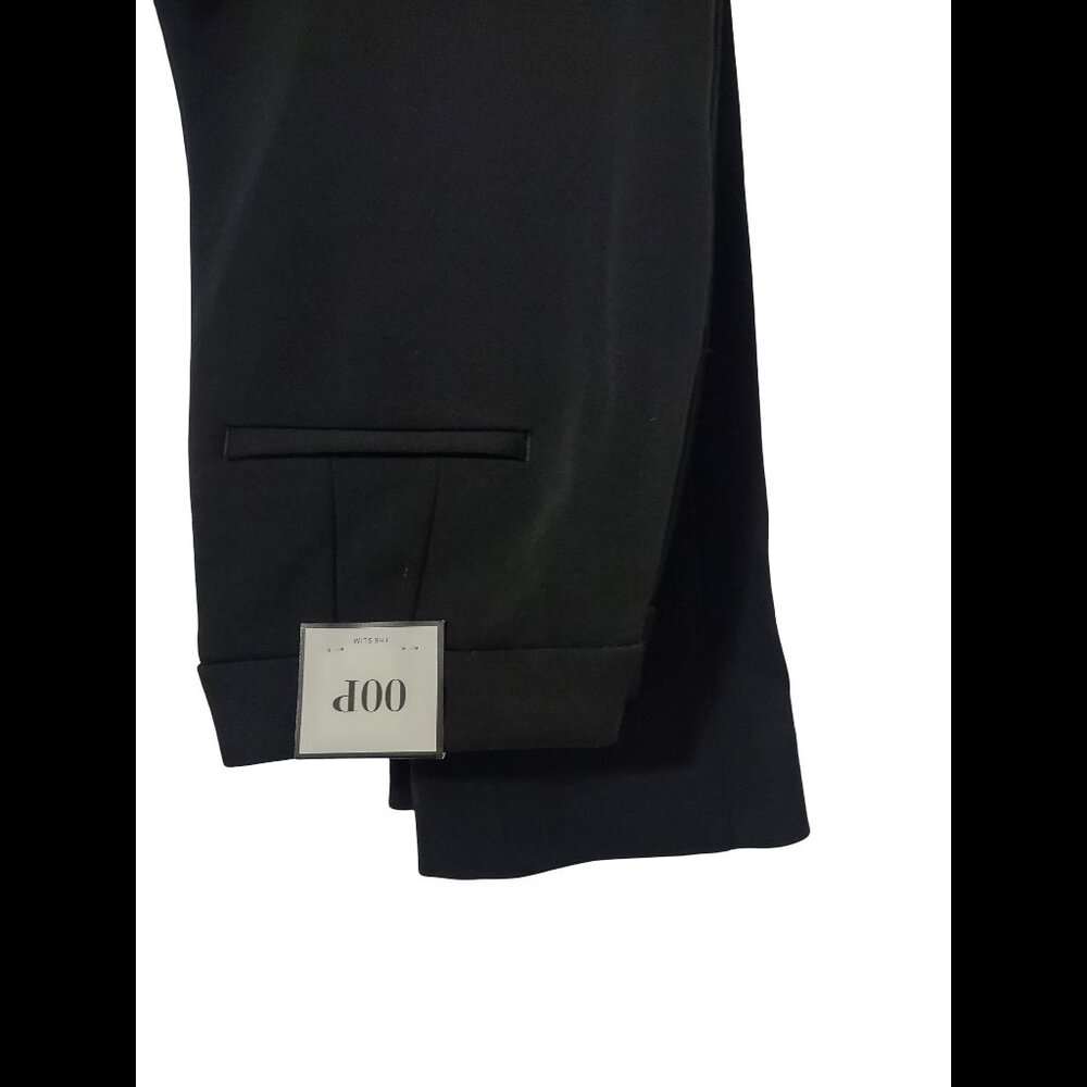 WHBM 00P Black Slim Fit Dress Pants